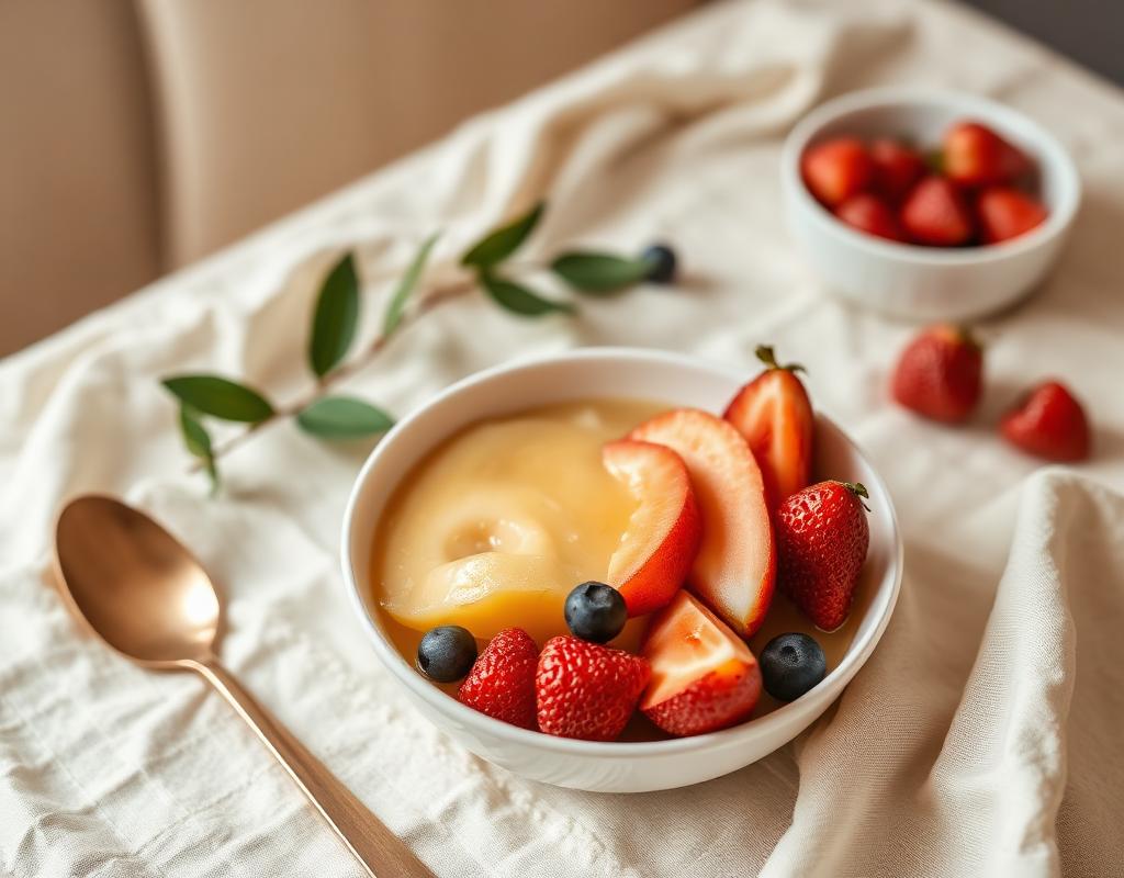 Healthy breakfast bowl